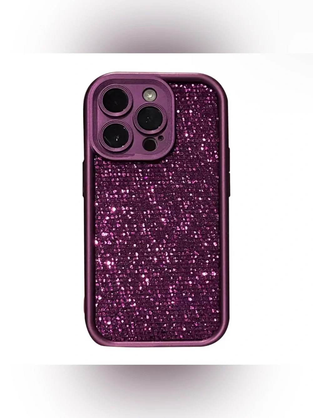 Glitter Rhinestone iPhone 16 Pro Max Case | Sparkly Luxury Bling Phone Cover